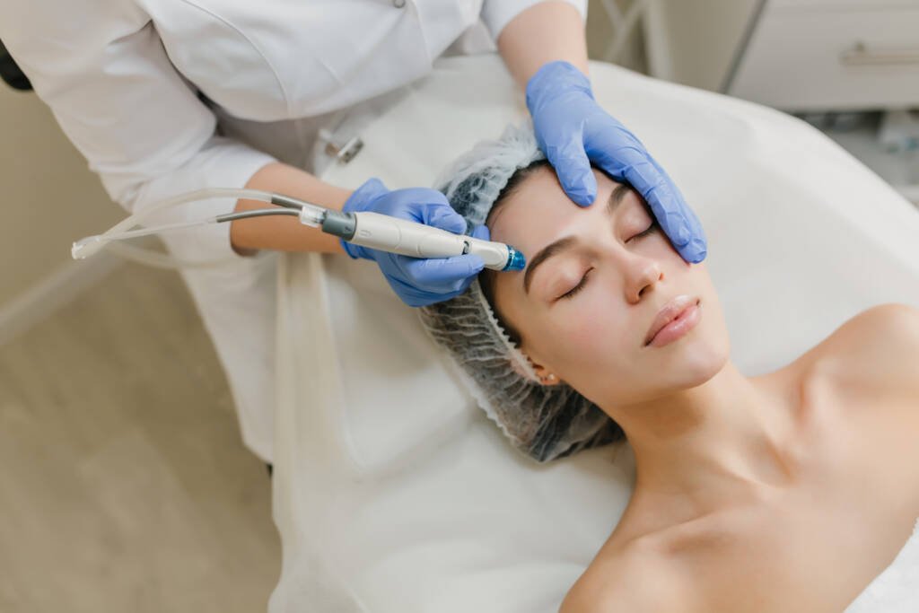 HydraFacial treatment at CFH Skin & Hair Clinic in Chennai for glowing, hydrated skin