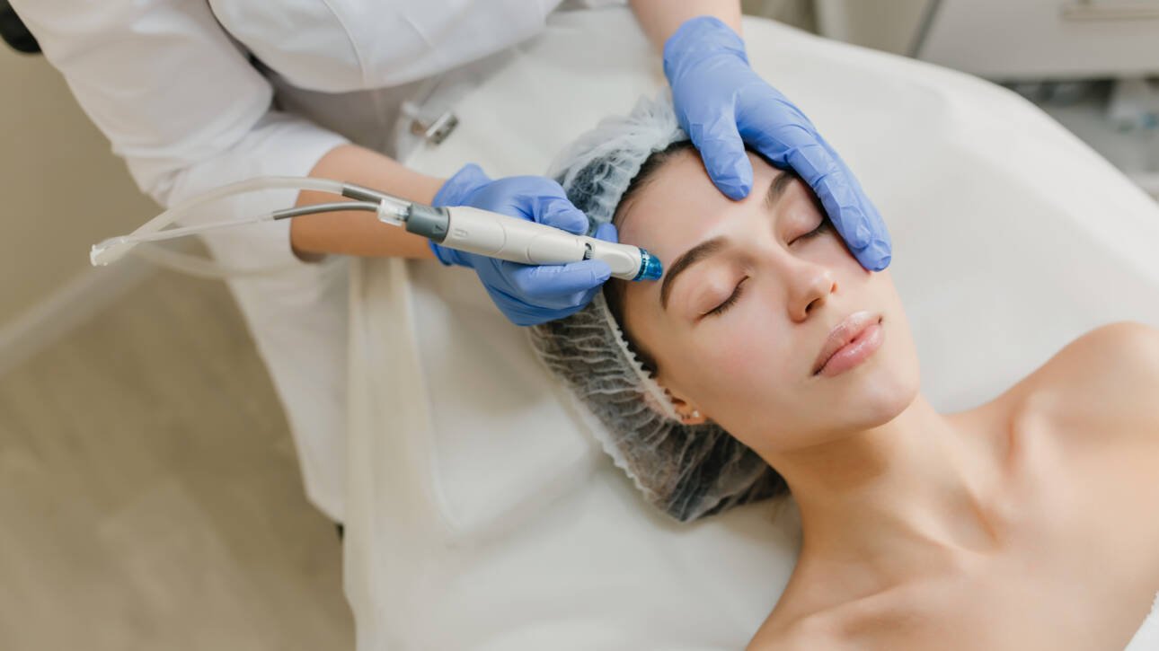 HydraFacial treatment at CFH Skin & Hair Clinic in Chennai for glowing, hydrated skin. HydraFacial Benefits