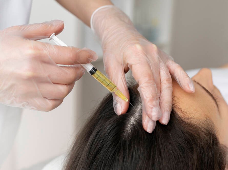PRP treatment for hair regrowth at CFH Skin and Hair Clinic in Chennai