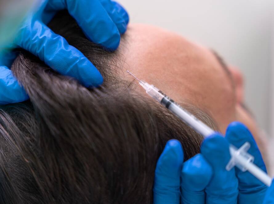 PRP treatment for hair growth at CFH Hair Transplant Clinic in Chennai