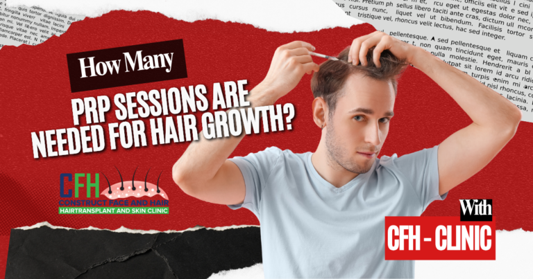 How Many PRP Sessions Are Needed for Hair Growth?
